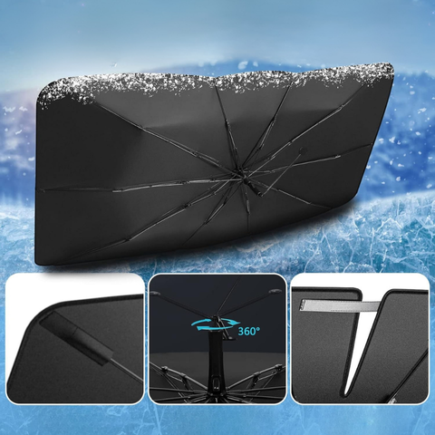 Sluneční clona pro čelní sklo – Ochrana proti UV záření a teplu