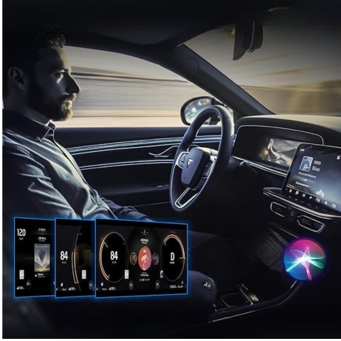 Trådlös CarPlay-adapter – Automatisk och snabb anslutning