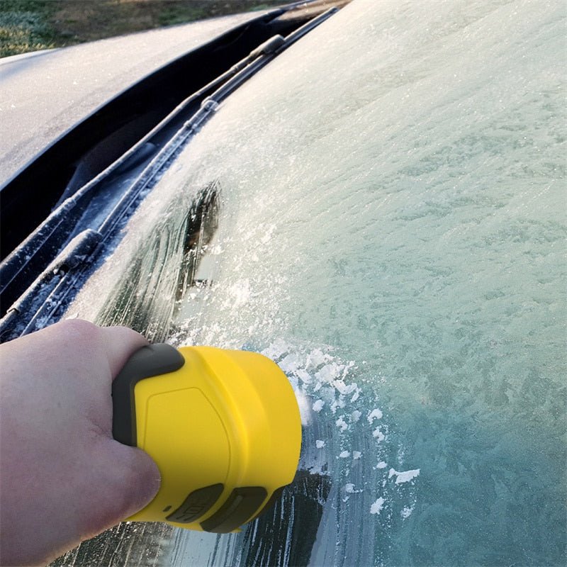 Raspador de Hielo Eléctrico Recargable por USB — Deshielo Rápido y Eficaz