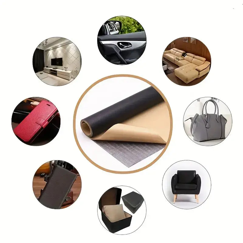 車内修理用の自己接着パッチ - 実用キット