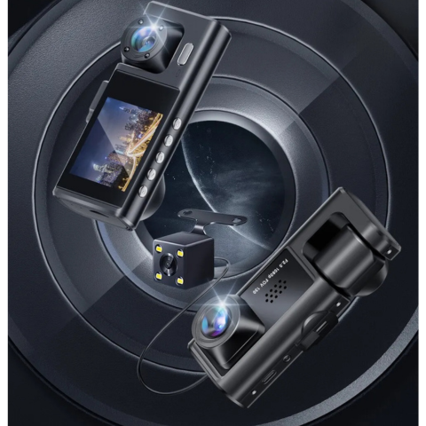 Dashcam Mașină Față și Interior – Înregistrare de Înaltă Definitie