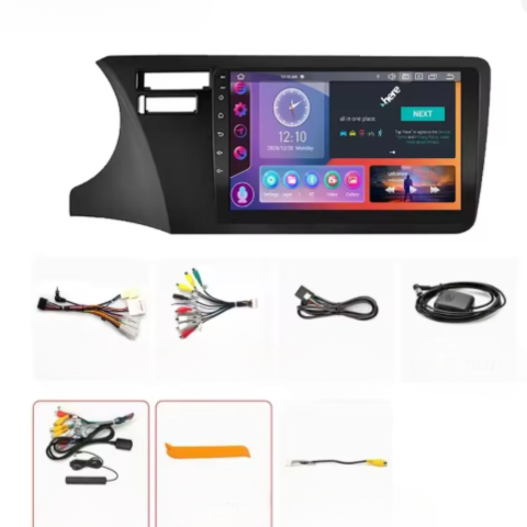Android 10-palcový autorádio – 2 DIN, GPS, WiFi, odnímateľný displej