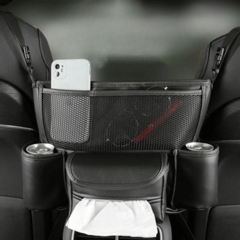 Organizátor na auto s viacerými vreckami — Praktické usporiadanie