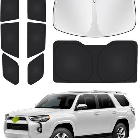 Egyedi Napernyő a Toyota 4Runner 2010-2024-hez – Maximális Belső Védelem