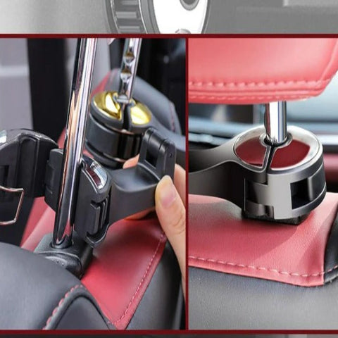 תמיכה בטלפון ובתיק עבור משענת ראש – 2-ב-1 פרקטי