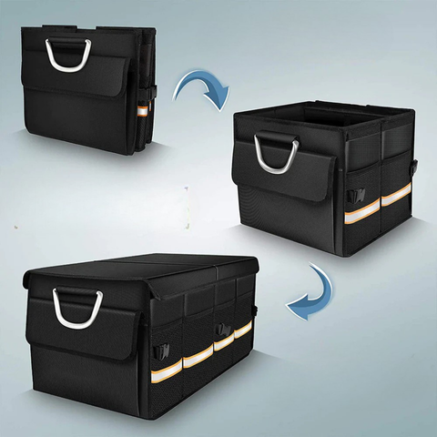 Organizador De Maletero De Coche — Plegable Y Multifuncional