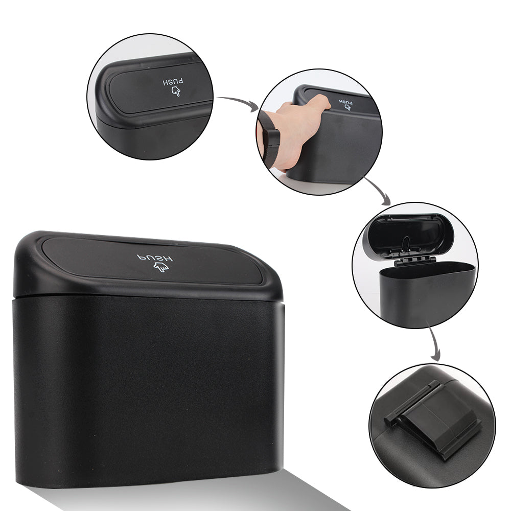 Poubelle De Voiture Avec Couvercle