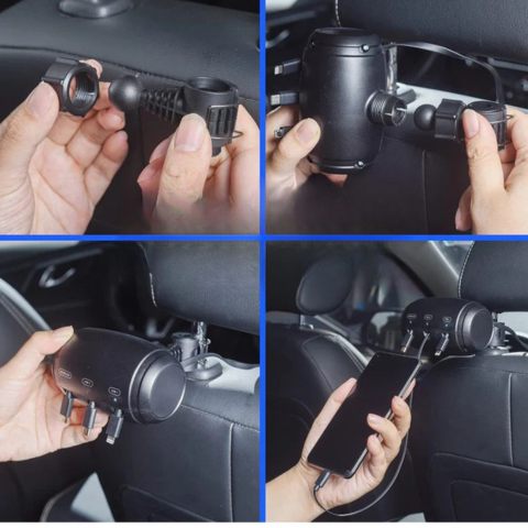 Ładowarka samochodowa wieloportowa — idealna do wszystkich Twoich urządzeń