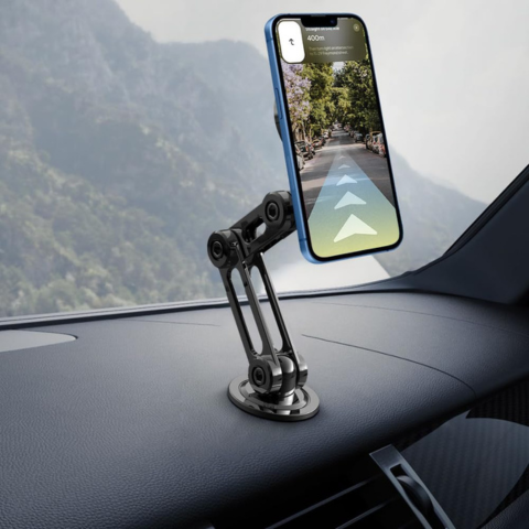 Support Téléphone Voiture — Ajustable Et Stabilité Renforcée