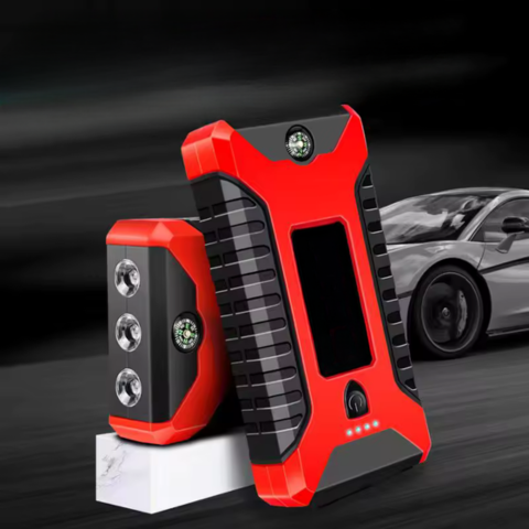 Démarreur Batterie Auto Portable — Puissant & Multifonction