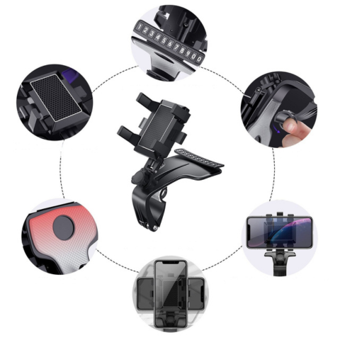 Wspornik Telefonu Samochodowego — Antypoślizgowy i Bezpieczny