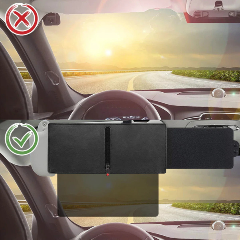 Extensión parasol para coche — Protección anti-deslumbramiento