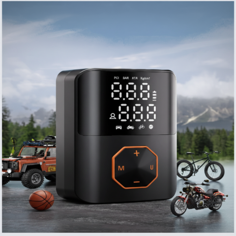 Φορητός Συμπιεστής Αέρα — Γρήγορος και Ικανός Ασύρματος Φουσκωτής