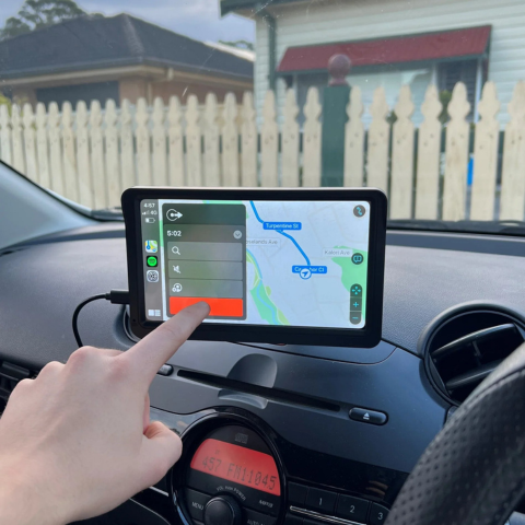 Système Multimédia Pour Voiture — Écran HD & CarPlay Sans Fil