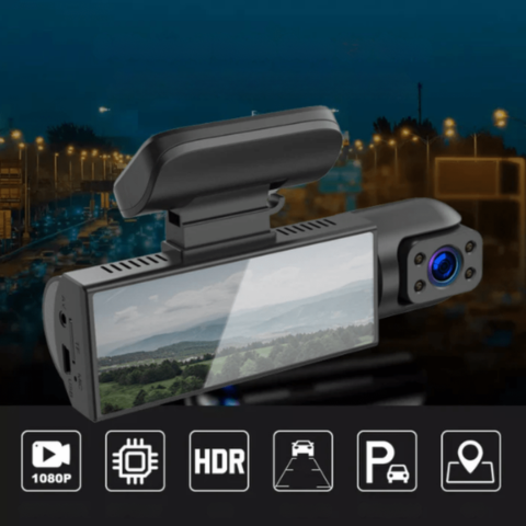 Dashcam HD Älykäs – Turvattu Pysäköinti ja Suojattu Ajo