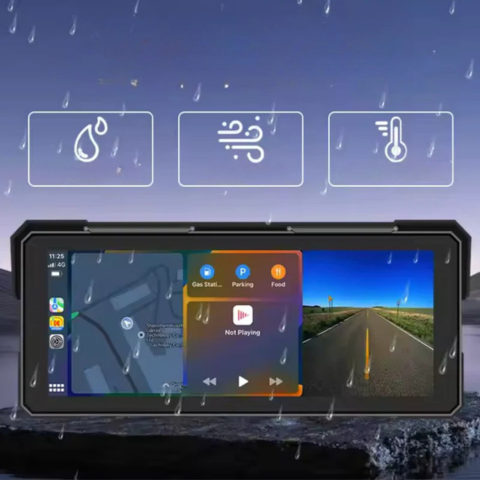 Multimedia Systeem Moto — GPS, Muziek & Slimme Controle