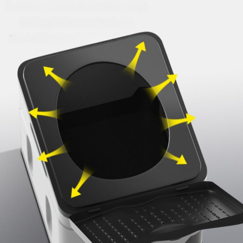 Sammenklappelig Toilet til Bil og Camping – Nem at Transportere
