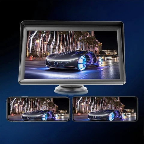 Multimedia System Bil — CarPlay & Android Auto Uten Trådløs