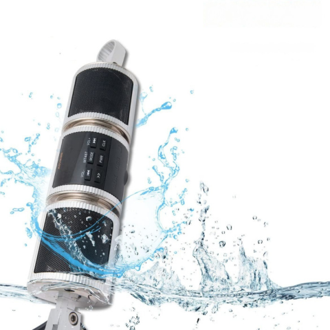 רמקול בלוטות' לאופנוע – עמיד במים וקל להתקנה