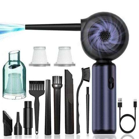 Suflant și Aspirator Multifuncțional — Curățare Completă Fără Efort