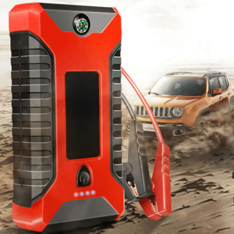 Démarreur Batterie Auto Portable — Puissant & Multifonction