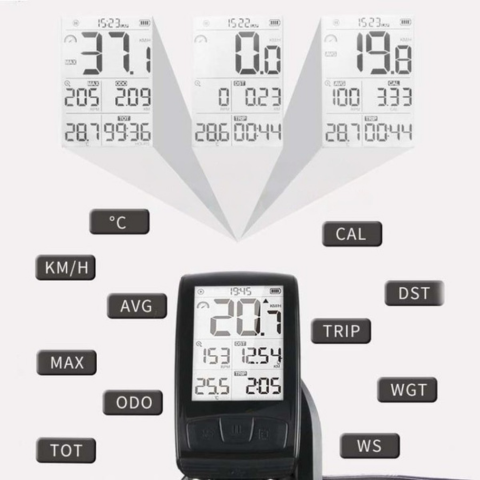 מחשב אופניים רב-תכליתי – התקנה קלה