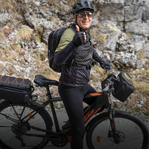 Sella da bicicletta comfort - antidolorifica e traspirante