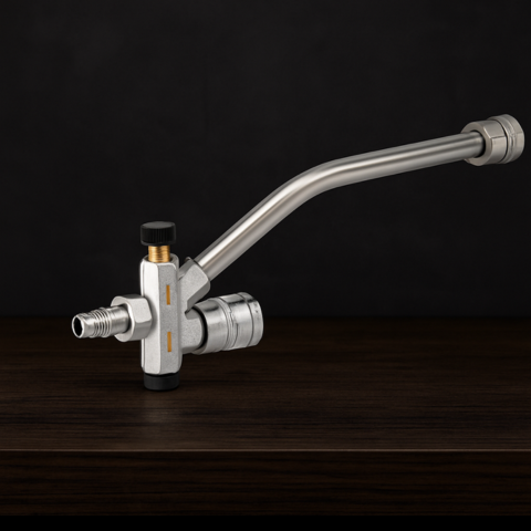 Vysokotlaká pistole s pěnovou hlavicí — Silné čištění