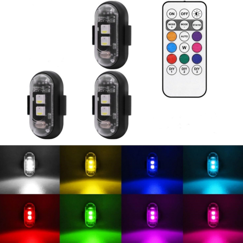 LED Lys Anti-Kollision – Cykling Og Motorcykel