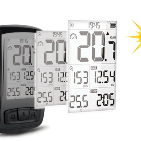 Víceúčelový cyklistický počítač – Snadná instalace