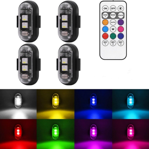 LED Lys Anti-Kollision – Cykling Og Motorcykel