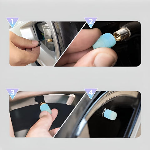 سدادات صمامات لامعة – رؤية وأمان
