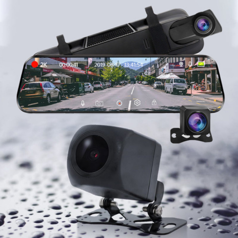 Retrovizor conectat cu cameră dublă – Conducere mai sigură