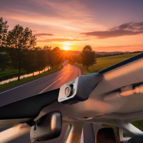 Kamera pokładowa HD — automatyczny rejestrator do samochodu