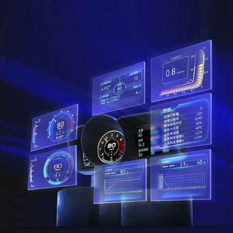 OBD2-ansluten mätare – Avancerad övervakning av fordonet