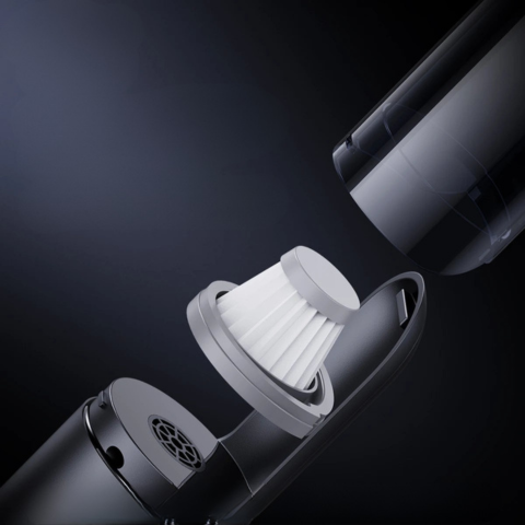 Aspirator De Mașină Fără Fir — Aspirație 4000Pa Pentru O Curățare Practică