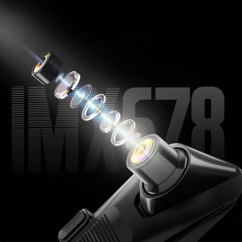 Cámara de Coche HD Con Pantalla Táctil — Dashcam HD de 10 Pulgadas Para Coche