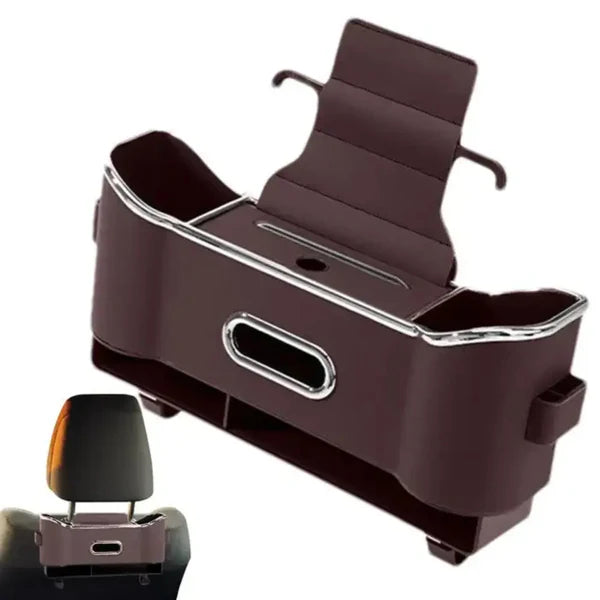 Caja De Almacenamiento Para Coche — Multifuncional Y Ahorro De Espacio