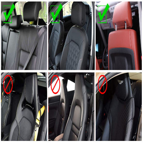 Supporto per la testa laterale per auto