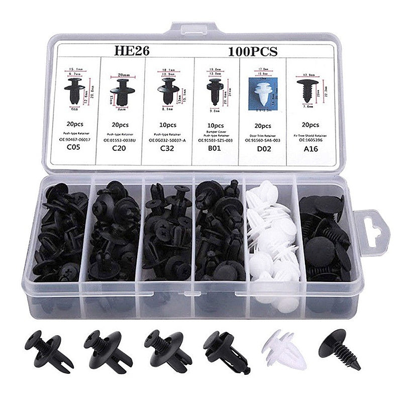 Coffret Rivetti Auto A Vite – Fissaggi ABS Rinforzati Speciale Veicolo