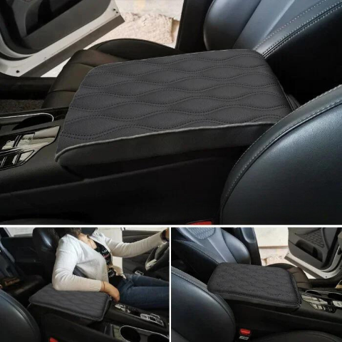 Coussin d’Accoudoir Confort Premium Pour Voiture – Modèle Universel