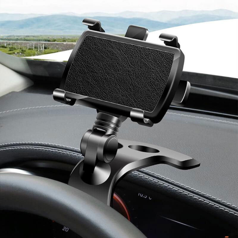 Support Téléphone Voiture – Rotation À 1200° Et Maintien Sécurisé