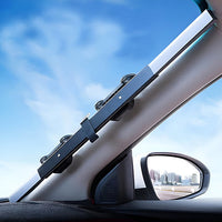 Sonnenblende zum Herausziehen — Sofortige Frische im Auto 