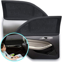 Pare-Soleil Universel Extensible Pour Vitres Latérales De Voiture