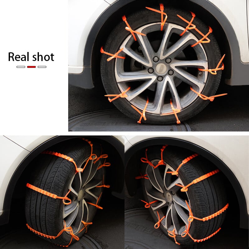 TPU Snow Chains: Maximum Safety and Grip (1 kit = 10 Pieces) 