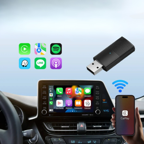 Adaptateur CarPlay Sans Fil – Connexion Automatique Et Fluide