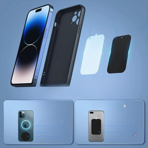 Suport Telefon Magnetic Universal – Fixare Pe Tabla De Bord 