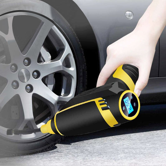 120W-os Hordozható Légkompresszor — Ideális Autóhoz, Motorhoz és Kerékpárhoz 