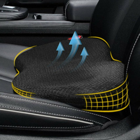 Auto polštář pro záda a sezení – zvýšené pohodlí 