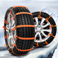 TPU Snow Chains: Maximum Safety and Grip (1 kit = 10 Pieces) 